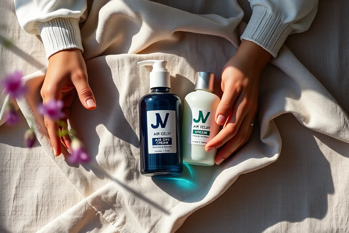 jvn air dry cream — Jvn Air Dry Cream (the finished result)
