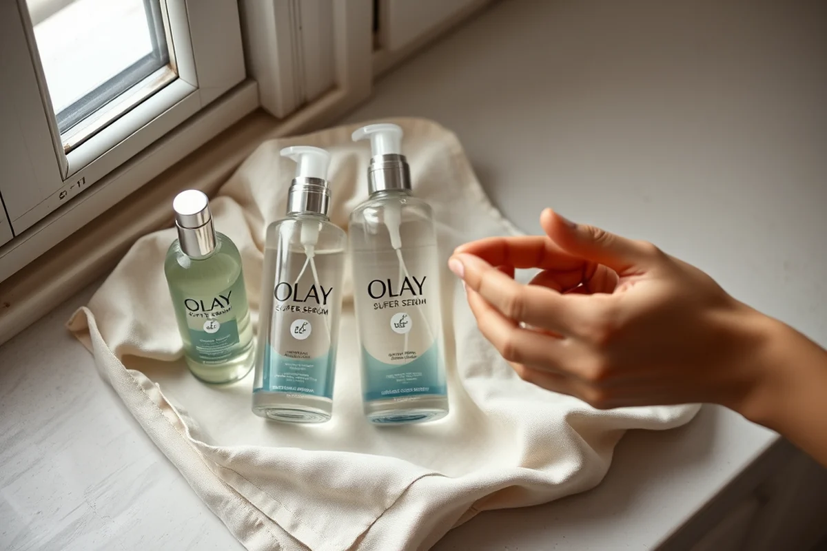 olay super serum body wash — Olay Super Serum Body Wash (the finished result)