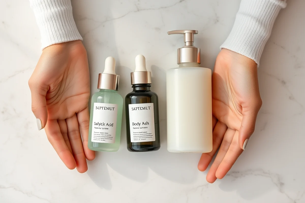 salicylic acid body wash — Salicylic Acid Body Wash (the finished result)